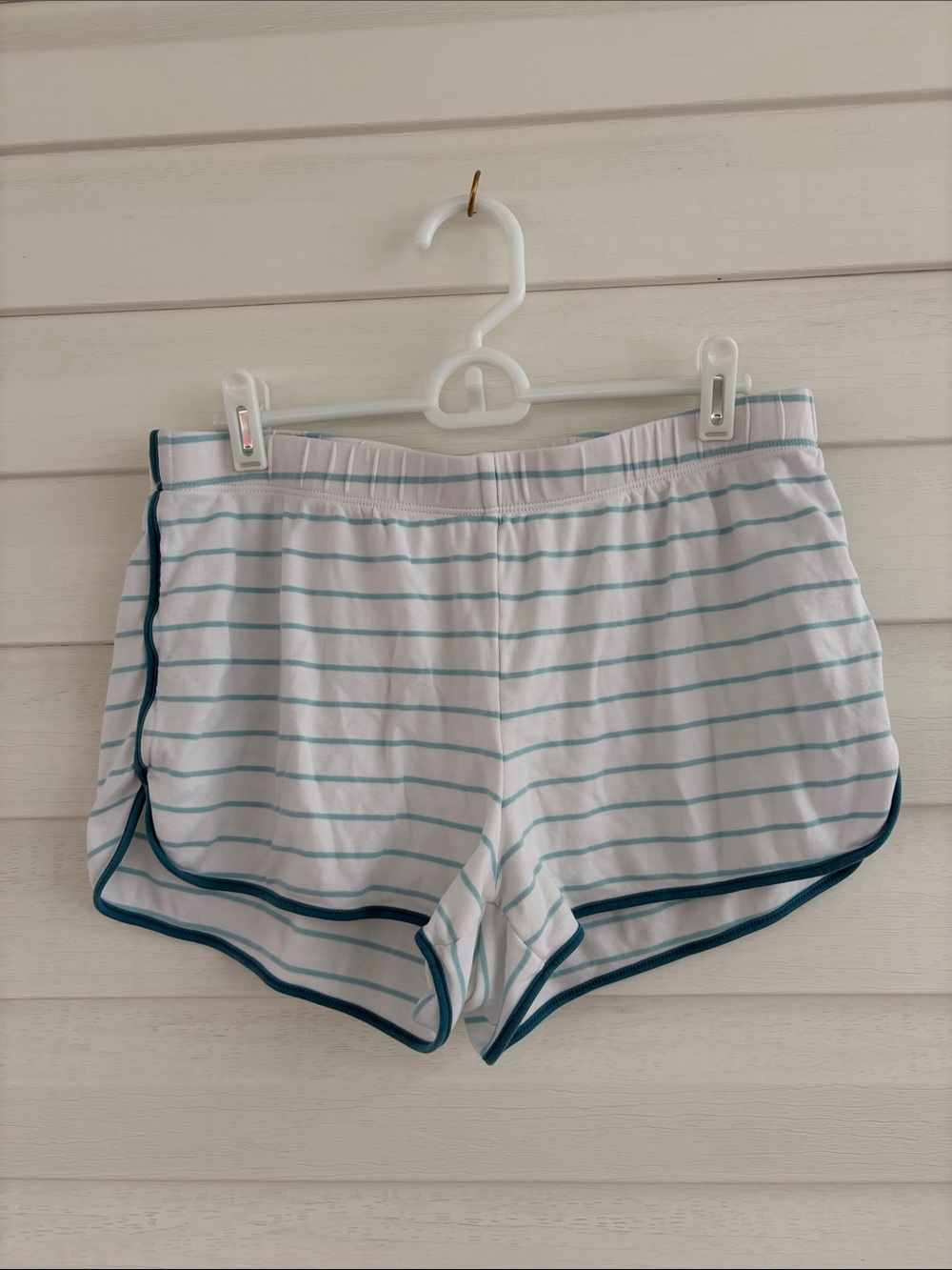 LAKE Pima Cotton Pajama Shorts Stripe Lounge Shorts Coastal Soft Girl